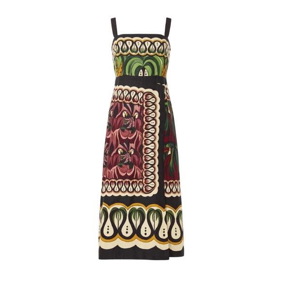 FARM Rio Multicolor Midi Dress - Picture 9 of 12